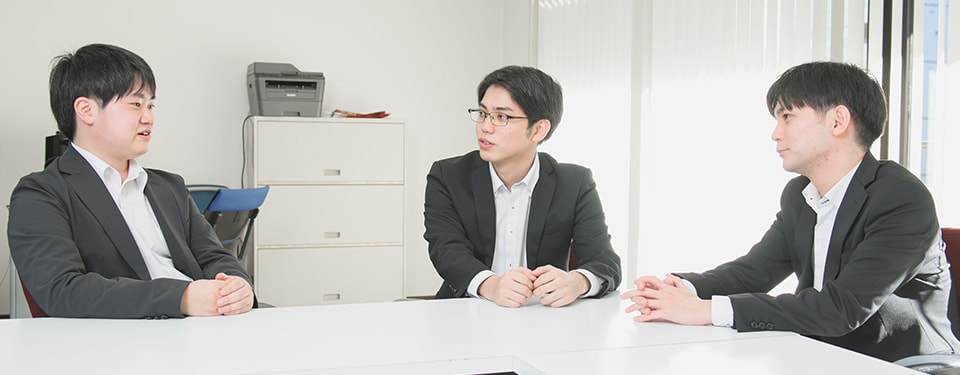 少数精鋭だから活躍できる。やりたいことが続けられる会社を選んだ。